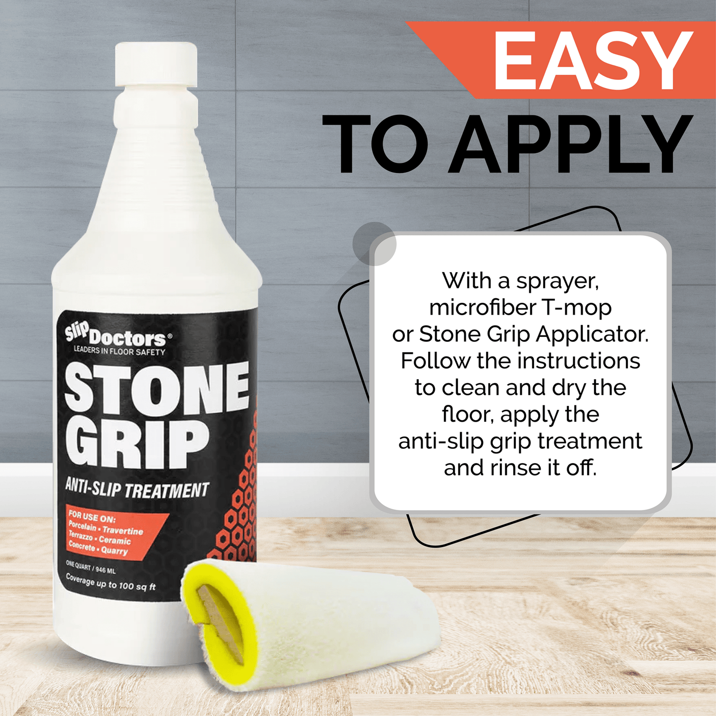 Stone Grip Anti-Slip Tile, Concrete & Stone Treatment